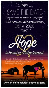 Animals as Natural Therapy 10th Annual Gala & Auction @ Holiday Inn & Suites