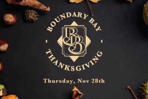 Thanksgiving in the Tap Room @ Boundary Bay Brewery