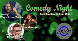 Blue Abode Comedy Showcase @ Blue Abode Bar