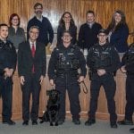 BPD K9 Raven, Almer, Woodward, Hanon and BC council, Keeping K-9s in Kevlar