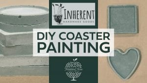 DIY Coaster Painting with Inherent Handmade Goods @ Thousand Acre Cider House