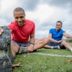 Whatcom County Gym Round-Up Stretching