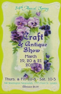 34th Annual Spring Craft & Antique Show @ Northwest Washinton Fair and Event Center