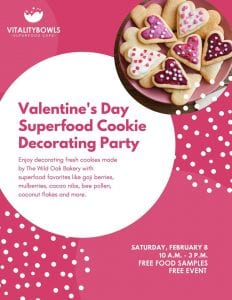 Vitality Bowls Hosts Valentine's Day Celebration @ Vitality Bowls Bellingham
