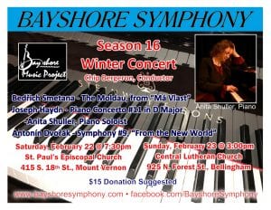 Bayshore Symphony Winter Concert @ Central Lutheran Church