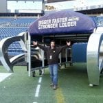 On the field at Centurylink