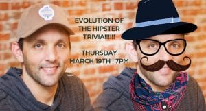 Evolution of the Hipster with Quiz Master Adam @ Thousand Acre Cider House