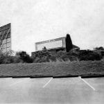 Whatcom County Drive-Ins Moonlite Parking Lot View 1972