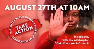 Get Off Our Necks March In Solidarity with the Rev Al Sharpton’s March on Washington @ Cornwall Rose Garden