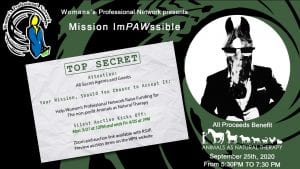 WPN Gala & Auction Mission ImPAWssible @ Zoom