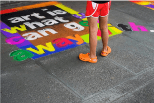 Community Climate Action Chalk Art @ Zuanich, Marine, Squalicum Creek, Maritime Heritage and Waypoint Parks