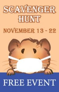 2020 Hamster "Socially Distant" Scavenger Hunt @ Across Whatcom County