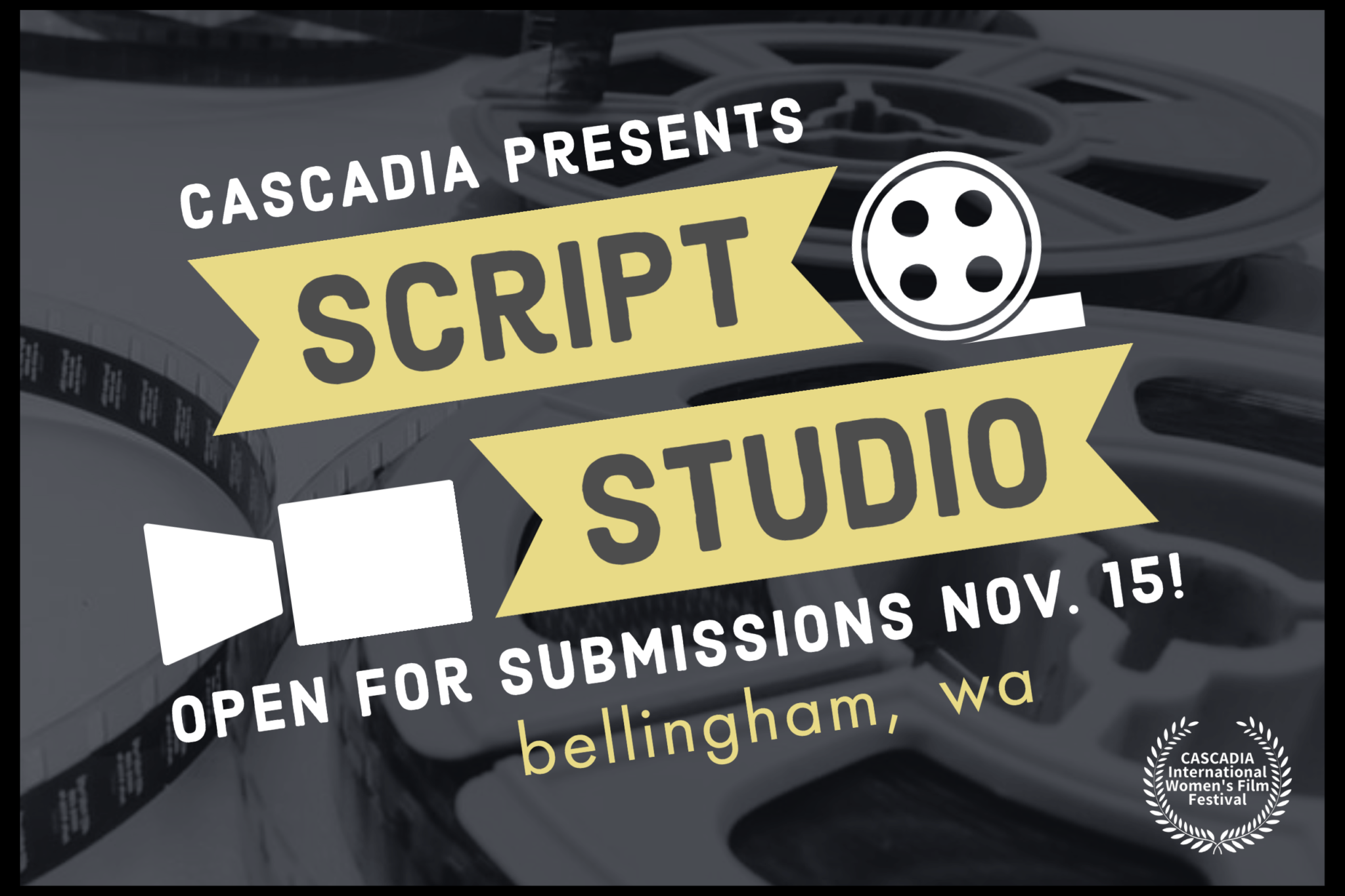 Short film script submissions open for CASCADIA’s 2021
