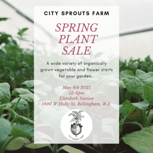 City Sprouts Farm Spring Plant Sale! @ Elizabeth Station
