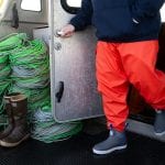 LFS Marine and Outdoor – Sales & Marketing Director Carl Johnson, modeling new LFS Wheelhouse Boot by Xtratuf