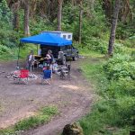 Campsite at Bridge Campground Mt. Baker-Snoqualmie National Forest