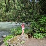 Campsite view Northfork Nooksack River