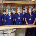 Dr. Eric King and Cath Lab team, PeaceHealth St. Joseph Hospital