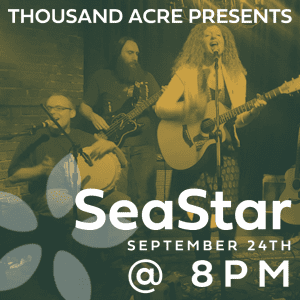 Live Music: SeaStar @ Thousand Acre Cider House
