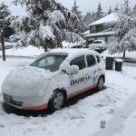 Cold Temps Barron Car