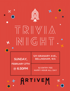 Artivem Trivia Night @ Artivem Mead Co.