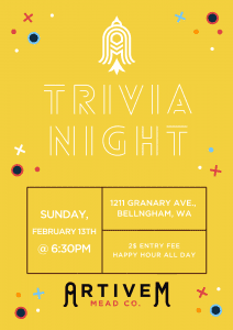 Artivem Trivia Night @ Artivem Mead Co.