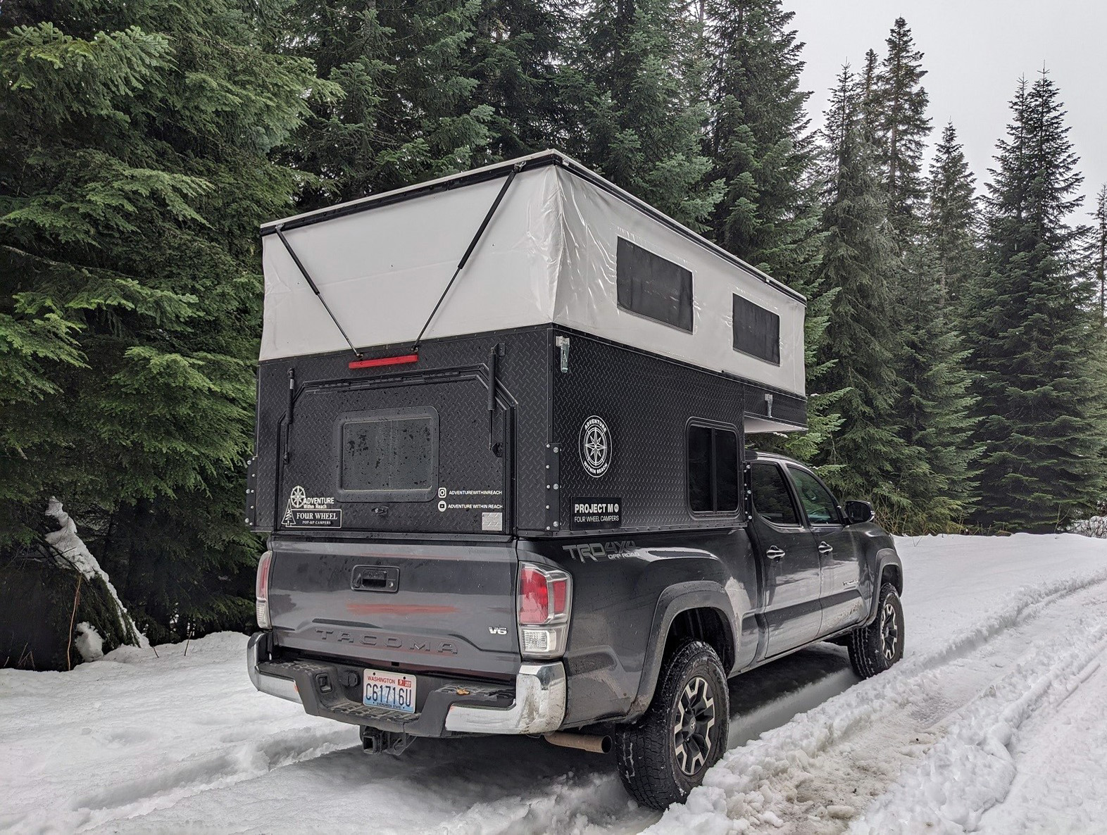 Four Wheel Campers Project M Revealed Pop Up Truck Ca - vrogue.co
