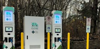 electric vehicle charger station