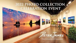 Peter James 2022 Photography Collection Celebration Event @ Peter James Photography Gallery - In Fairhaven's Orca Building