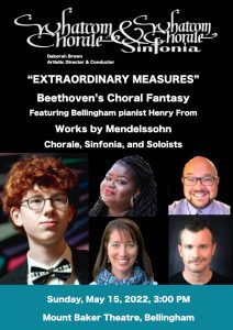 Whatcom Chorale: "Extraordinary Measures" @ Mount Baker Theatre
