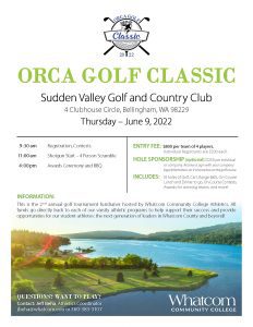 2nd Annual Orca Golf Classic @ Sudden Valley Golf