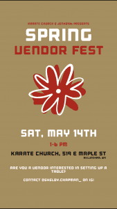 Spring Vendor Fest @ Karate Church