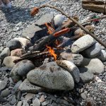 Hotdogs on the Beach