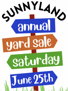 Sunnyland Neighborhood Annual Yard Sale @ throughout Sunnyland Neighborhood
