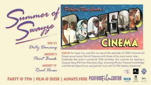 ROOFTOP CINEMA • DIRTY DANCING @ Downtown Holly/Commercial Parkade