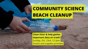 Community Science Beach Cleanup @ All American Marine by ASB Pond trail
