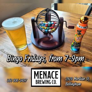 Bingo Night at Menace! @ Menace Brewing