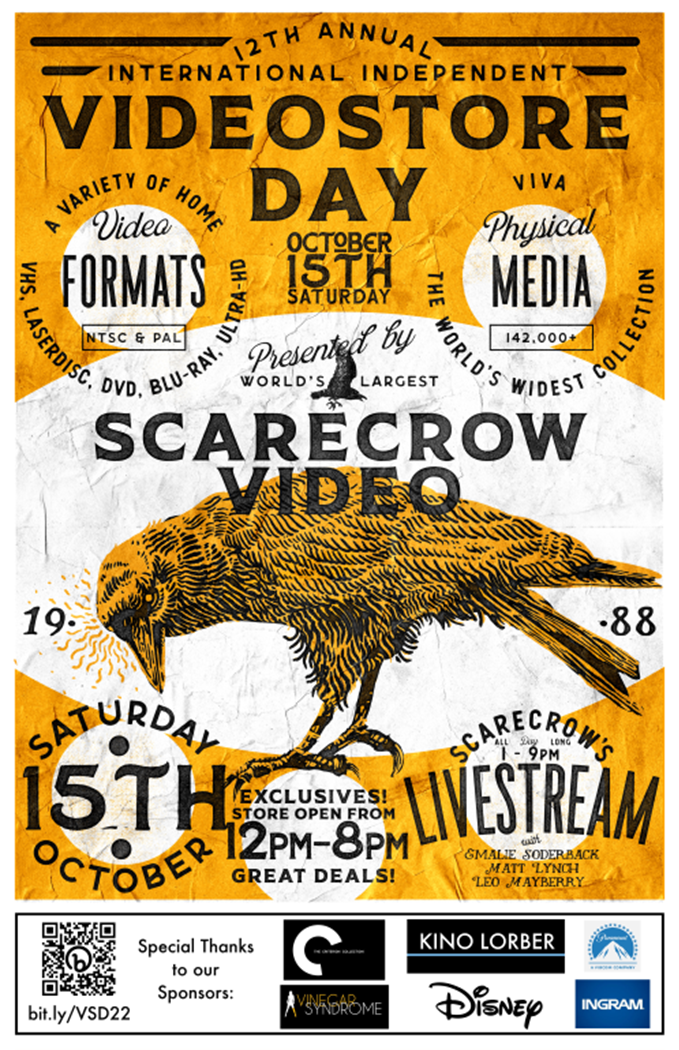 Video Store Day Poster Graphic (small – for event calendars)