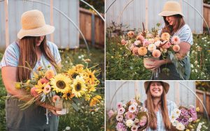 Presentation Celebrating Seasonal Flowers Wall Calendar 2023 @ Village Books and Paper Dreams