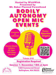 Bodily Autonomy Open Mic Night @ WinkWink