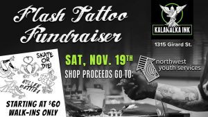 Flash Tattoo Fundraiser @ Kalamalka INK Tattoo