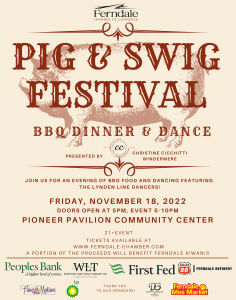 Pig & Swig Festival @ Pioneer Pavilion Community Center
