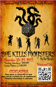She Kills Monsters, a play by Qui Nguyen @ The Forum at Squalicum High School