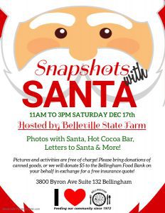 Snapshots with Santa @ Belleville State Farm