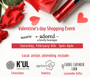 Valentine's Shopping Event @ Adored Boutique