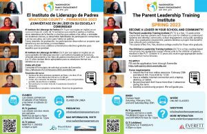 Excellent opportunity for parents and anyone who works or cares for children! The Parent Leadership Training Institutes English and Spanish course for Whatcom Residents @ Online