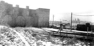 The story of a curse, placed upon Bellingham by buried Chinese miners, continued to circulate in local media and story-telling for decades after supposedly occurring. This Jack Carver photo is from a 1949 Bellingham Herald article.