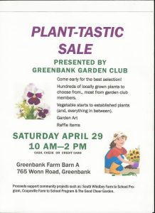 PLANT-TASTIC SALE @ Greenbank Farms