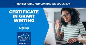 Certificate in Grant Writing Information Session @ Online via Zoom