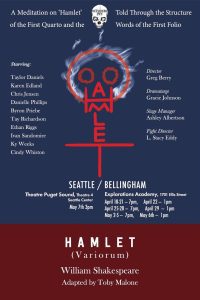 Outsiders Inn production of Hamlet (Variorum) @ Explorations Academy